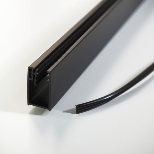 200cm schwarz