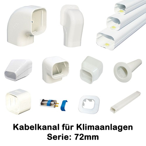 Klimaanlagen kabelkanal weiss - klimaanlagen,